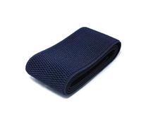 Rodsah 3 mètres de Bande élastique colorée 6 cm de Large pour Pantalons, Jupes, Ceinture élastique pour Accessoires de Couture tricotés,Bleu foncé,60mm