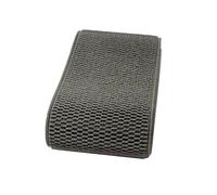 Rodsah 3 mètres de Bande élastique colorée 6 cm de Large pour Pantalons, Jupes, Ceinture élastique pour Accessoires de Couture tricotés,Gris,60mm