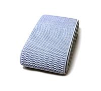 Rodsah 3 mètres de Bande élastique colorée 6 cm de Large pour Pantalons, Jupes, Ceinture élastique pour Accessoires de Couture tricotés,Bleu Clair,60mm