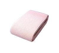 Rodsah 3 mètres de Bande élastique colorée 6 cm de Large pour Pantalons, Jupes, Ceinture élastique pour Accessoires de Couture tricotés,Rose,60mm