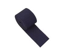 Rodsah 5 mètres Bande Élastique 3-5 cm De Large Pantalon Plat Bande Élastique Durable Jupe Épaisse Accessoires De Couture Tricotés,Bleu Marine,50mm