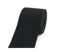 Rodsah 5 mètres de Bandes élastiques 6 cm de Large 1,8 mm d'épaisseur Bande en Caoutchouc pour Pantalons de Couture Ceinture vêtements Accessoires de Couture tricotés,Noir,60mm