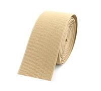 Rodsah 5 mètres de Bandes élastiques 6 cm de Large 1,8 mm d'épaisseur Bande en Caoutchouc pour Pantalons de Couture Ceinture vêtements Accessoires de Couture tricotés,Kaki,60mm