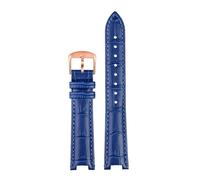 Rodsah Bracelet de montre en cuir 12-20 mm, cranté, accessoires pour montres hommes et femmes, avec outil d'installation,14mm - 7mm