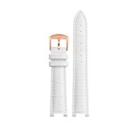 Rodsah Bracelet de montre en cuir 12-20 mm, cranté, accessoires pour montres hommes et femmes, avec outil d'installation,14mm - 7mm