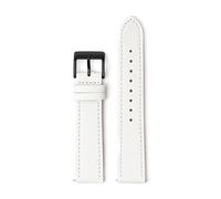 Rodsah Bracelet de montre en cuir, 18 mm, 19 mm, 20 mm, 22 mm, bracelet de rechange à dégagement rapide, accessoires de montre,22mm