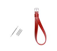 Rodsah Bracelet de montre en cuir véritable, accessoires pour bracelets de montre, 6, 8, 10, 12 mm,10mm