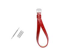 Rodsah Bracelet de montre en cuir véritable, accessoires pour bracelets de montre, 6, 8, 10, 12 mm,10mm