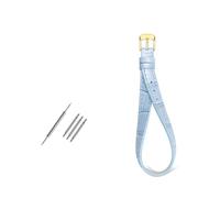 Rodsah Bracelet de montre en cuir véritable, accessoires pour bracelets de montre, 6, 8, 10, 12 mm,6mm
