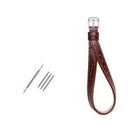 Rodsah Bracelet de montre en cuir véritable, accessoires pour bracelets de montre, 6, 8, 10, 12 mm,8mm
