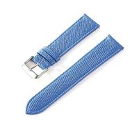 Rodsah Bracelet en cuir texturé 18 mm, 20 mm, 22 mm, 24 mm, accessoires de remplacement,23mm