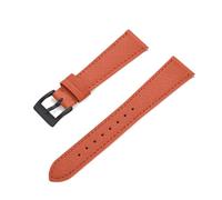 Rodsah Bracelets de montre en cuir 18/19/20/21/22/23/24 mm, attaches rapides, pour hommes et femmes,18mm
