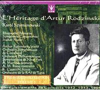 Rodzinski, Artur - Conducts Szymanowski-Volume. 3