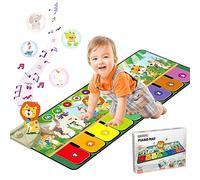 Rodzon Piano Bebe avec 10 Animaux,Jouets pour Bébés 1 2 3ans,Tapis de Danse Enfants,Cadeau d'anniversaire de Noël pour Garçons Filles 24m+, 63301