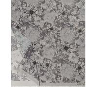 ROECKL écharpe Flower Wind Scarf Silvergrey