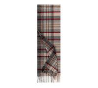 ROECKL Écharpe gris foncé taupe pour femme - Scottish Tartan Scarf Black Multi 318568