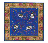 ROECKL Écharpe multicolore pour femme - Elephant Garden Foulard Multi Royal 243159