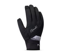 Roeckl Gants complets pour femmes Waldau 2 gris/noir