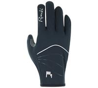 Roeckl - Gants de ski nordique - Roeckl Elena 2 Black White pour Femme - Taille 7 - Noir Noir 7