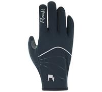 Roeckl - Gants de ski nordique - Roeckl Elena 2 Black White pour Femme - Taille 8 - Noir Noir 8