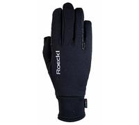 Roeckl - Gants d'équitation d'hiver Weldon, Mixte, noir, 6.5