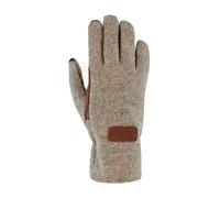 Roeckl Gants d'équitation d'hiver Windham en laine vierge & cuir nappa 7,5