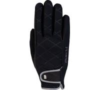 Roeckl Gants d'Équitation Hiver "Julia" - noir - 6.5