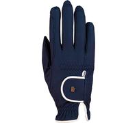 Roeckl Gants d'Équitation "Lona" bleu marine/blanc - 7