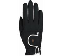 Roeckl Gants d'Équitation "Lona" bleu noir/blanc - 8