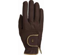 Roeckl Gants d'Équitation "Lona" mokka/or - 8