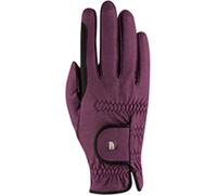 Roeckl Gants d'Équitation "Lona" raisin - 6.5