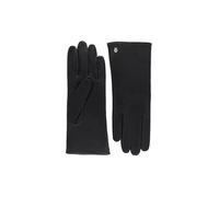 Gants en Cuir avec Doublure en Laine by Roeckl noir 8 1/2 HS