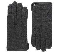 Roeckl Gants 'KLASSISCHER WALKHANDSCHUH' gris / anthracite / gris basalte / gris foncé / gris chiné, Taille S-M