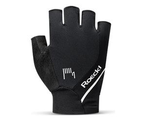 Roeckl Gants Mi-Doigts Ivory 2 noir