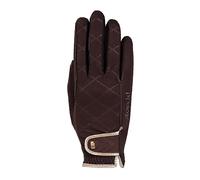 Roeckl Julia Gants d'équitation d'hiver pour femme Moka 7
