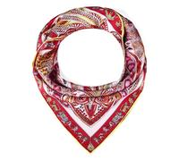 Roeckl Paisley Chiffon 90 cm rouge