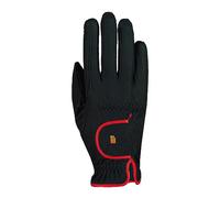 Roeckl Sports Gants Lona, Mixte, noir/rouge