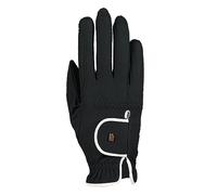 Roeckl Gants Lona Mixte Noir/Blanc