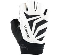 Roeckl Sports Isera Lot de 2 gants de cyclisme courts blanc/noir 2025 Taille : 8