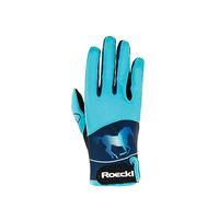 Roeckl Sports Kansas Gants d'équitation pour Enfant Turquoise 5