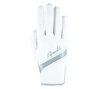 Roeckl Sports Lorraine Gants d'équitation d'été pour Femme Blanc 7,5