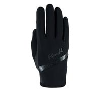 Roeckl Sports Lorraine Gants d'équitation d'été pour Femme Noir 7,5