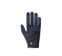 Roeckl Sports Millero Gants d'équitation, gants d'été, pour loisirs, bleu foncé, 8,5