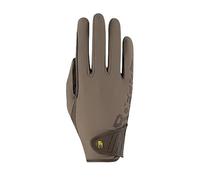 Roeckl Sports Muenster Gants d'équitation d'été pour Tournoi Taupe foncé 7,5