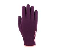 Roeckl Sports Noville Junior Gants d'équitation d'hiver pour l'extérieur Raisin 4
