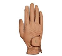 Roeckl Sports ROECK-Grip Gants d'équitation d'hiver, pour Tournoi, Caramel, 7,5