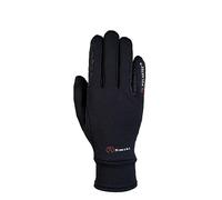 Roeckl Gants Warwick Junior d'hiver pour enfant Noir Taille 4