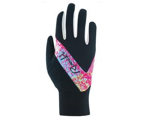 Roeckl Sports - Women's Eulach - Gants - 7,5 - black / pink splash
