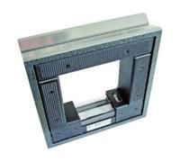 Roeckle ROECKLE Niveau à cadre 150×150 mm/0,02 mm/m avec règle Quantité:1