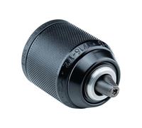 Mandrin de perceuse sans clé Extra-RV50-13, Röhm 1322451, montage 1/2"-20, capacité de serrage 1,5-13 avec verrouillage radial, design métallique, avec trou traversant